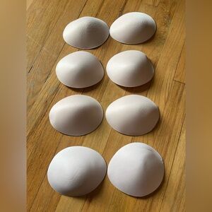 Lululemon Energy Removable Bra Inserts - Nude Foam Cups (8 Pack)